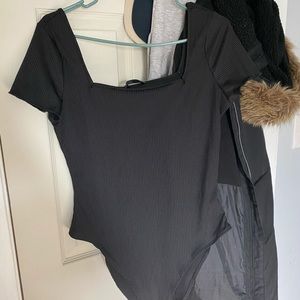 Shein black body suit